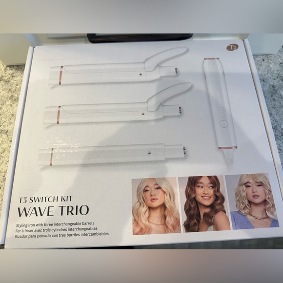 T3 Switch Kit Wave Trio Curling Iron - Picture 9 of 11